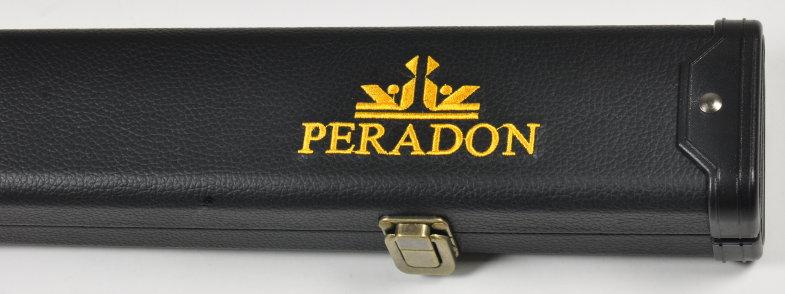 Peradon Three-Quarter Black Leather Effect Case (Close Up, Closed)